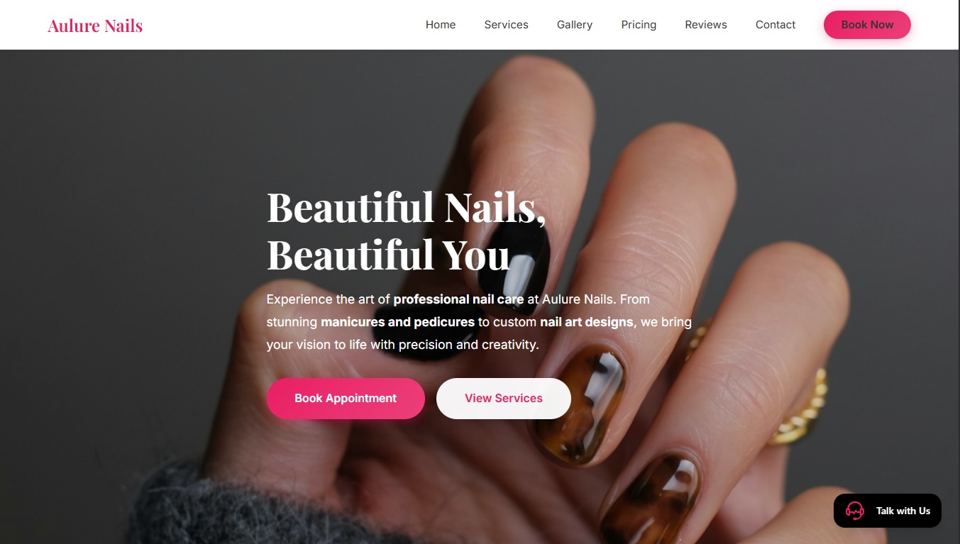 Nail Art Web Management
